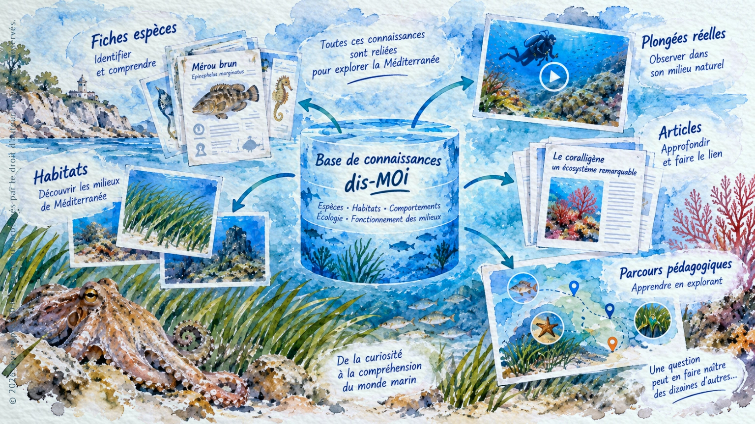 A knowledge base about Mediterranean marine biodiversity