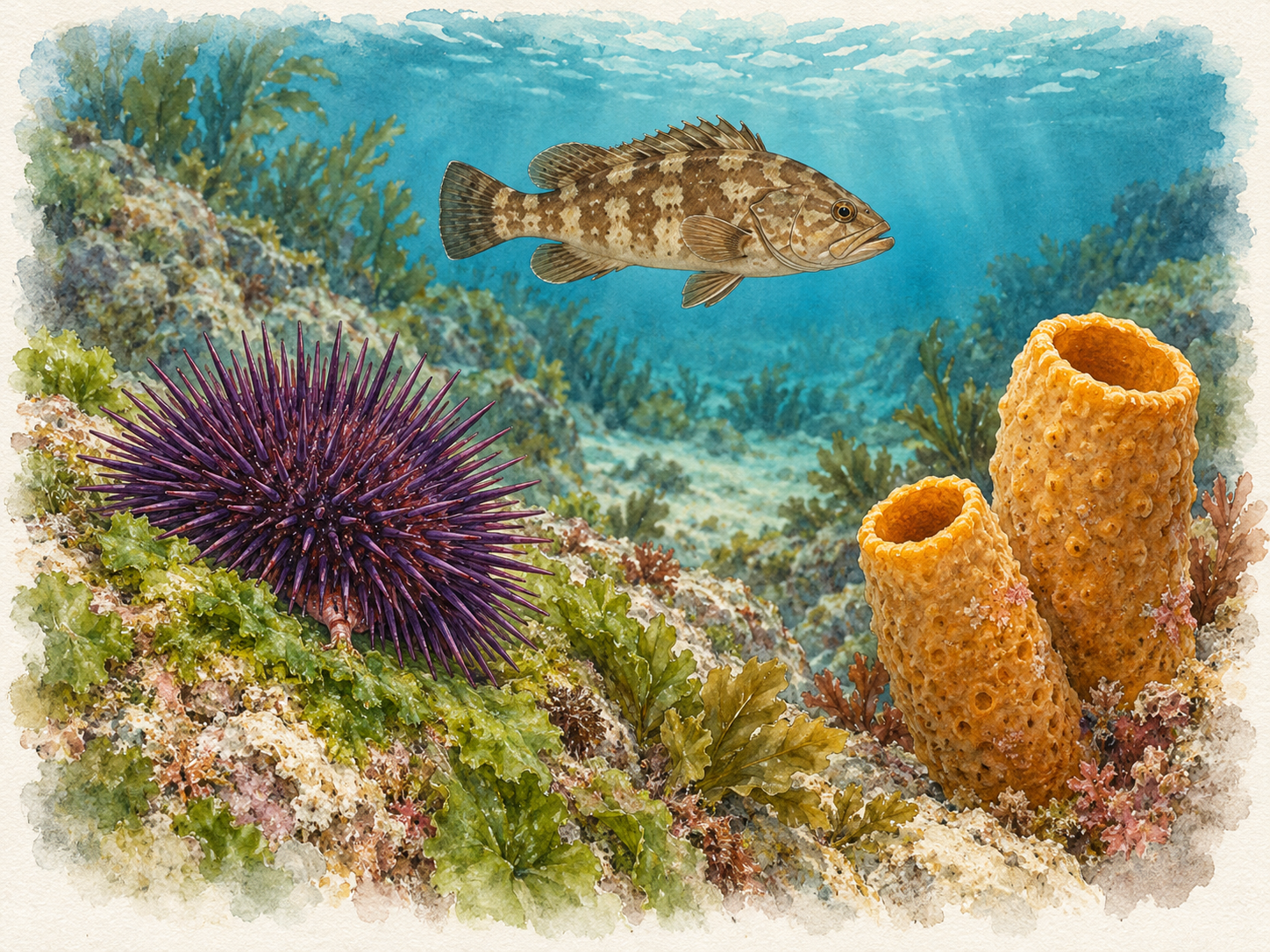 Qui fait quoi sous la mer ?