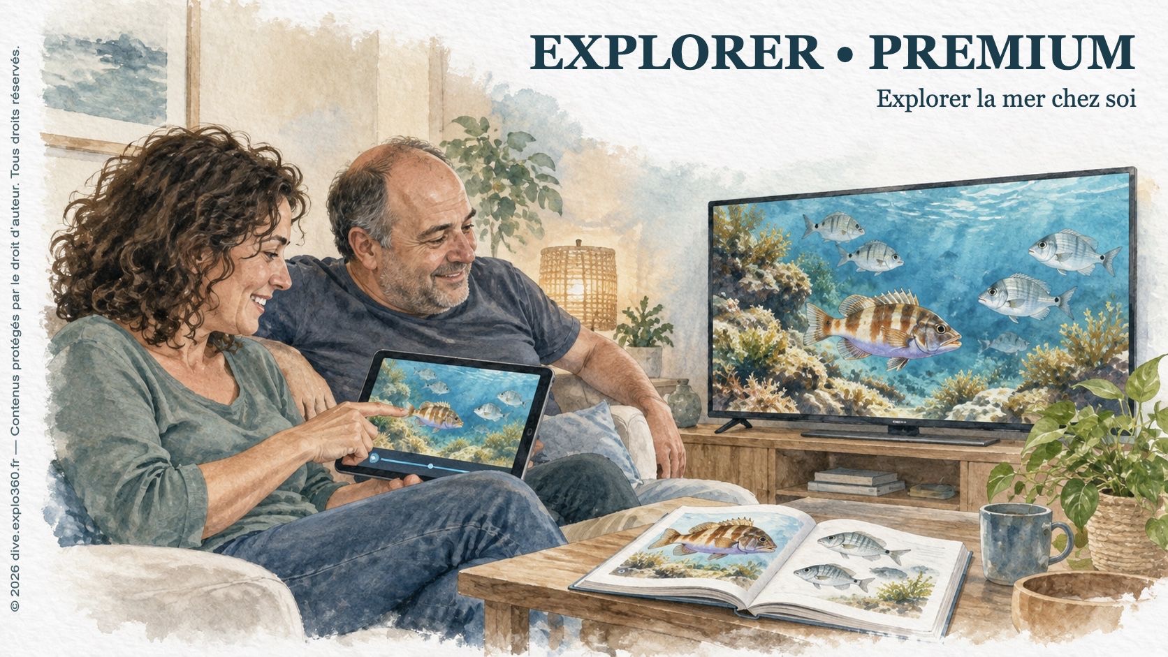 Exploration personnelle de la mer chez soi