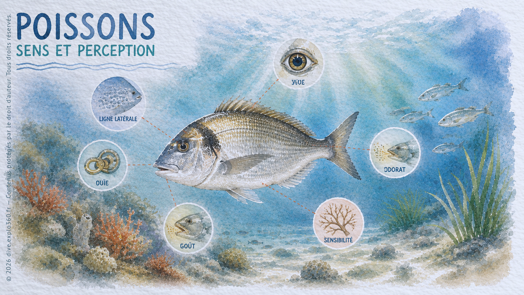 Les sens des poissons