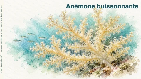Illustration de Anémone buissonnante