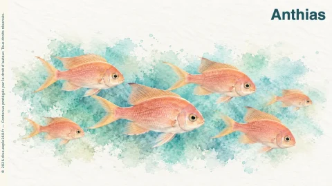 Illustration de Anthias