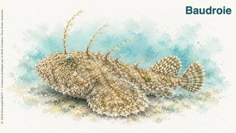 Illustration de Baudroie