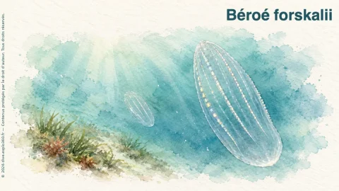Illustration de Béroé forskalii