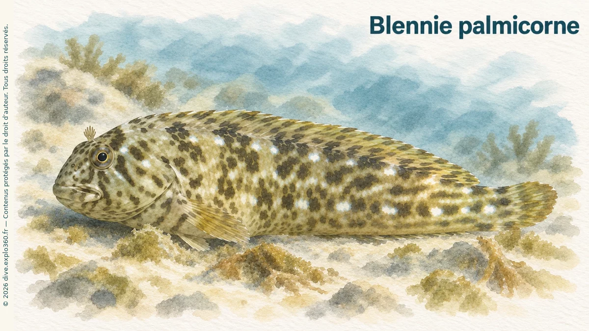 Blennie palmicorne