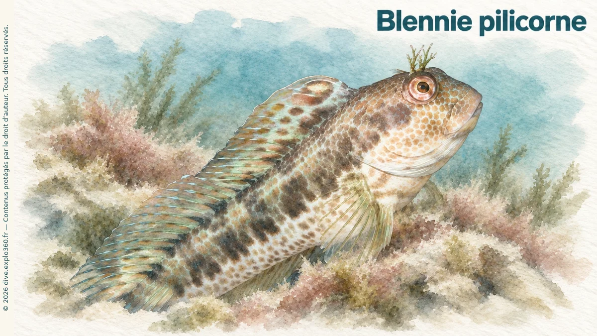 Blennie pilicorne
