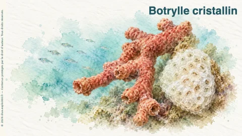 Illustration de Botrylle cristallin