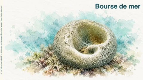 Illustration de Bourse de mer