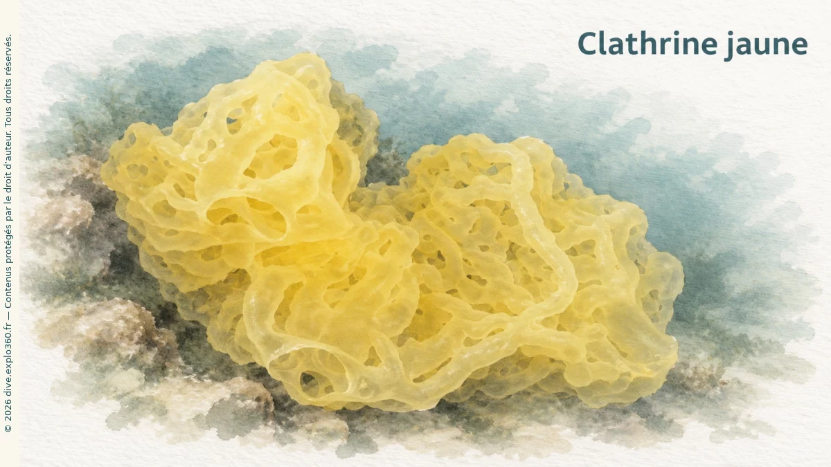 Clathrine jaune