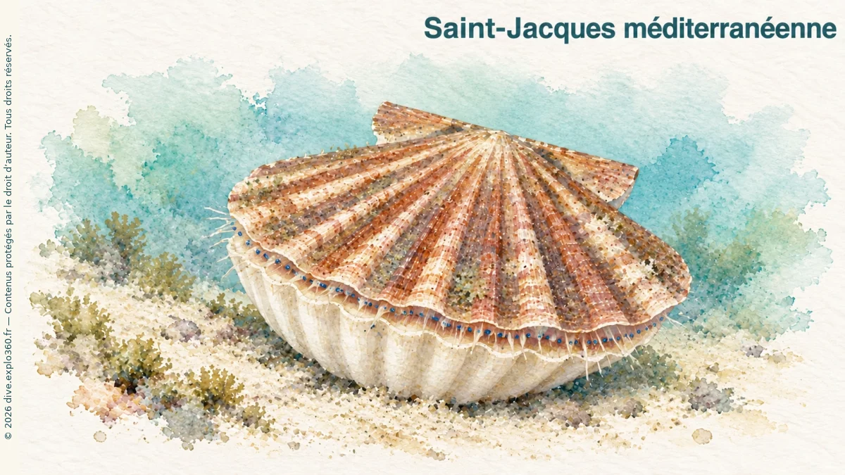 Coquille Saint-Jacques méditerranéenne