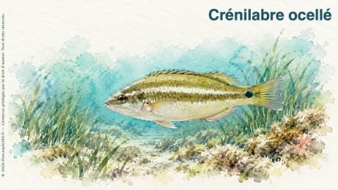 Illustration de Crénilabre ocellé