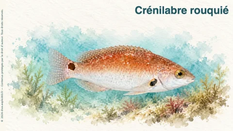 Illustration de Crénilabre rouquié