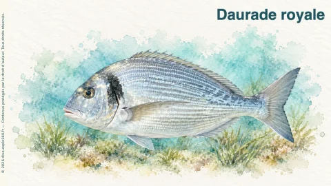 Illustration de Daurade royale