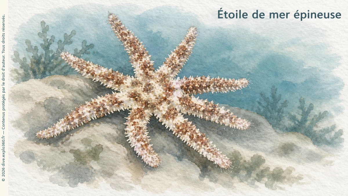 Étoile de mer épineuse