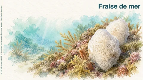 Illustration de Fraise de mer