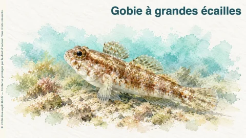 Illustration de Gobie à grandes écailles
