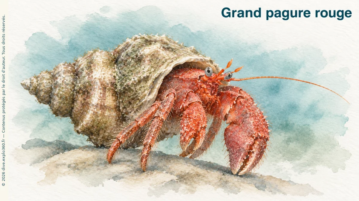 Grand pagure rouge