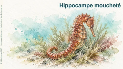 Illustration de Hippocampe moucheté