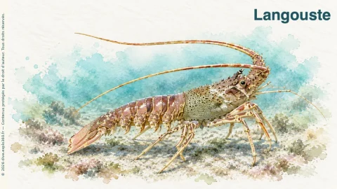 Illustration de Langouste