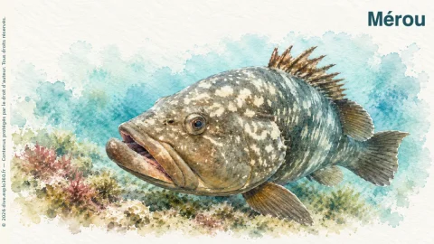 Illustration de Mérou