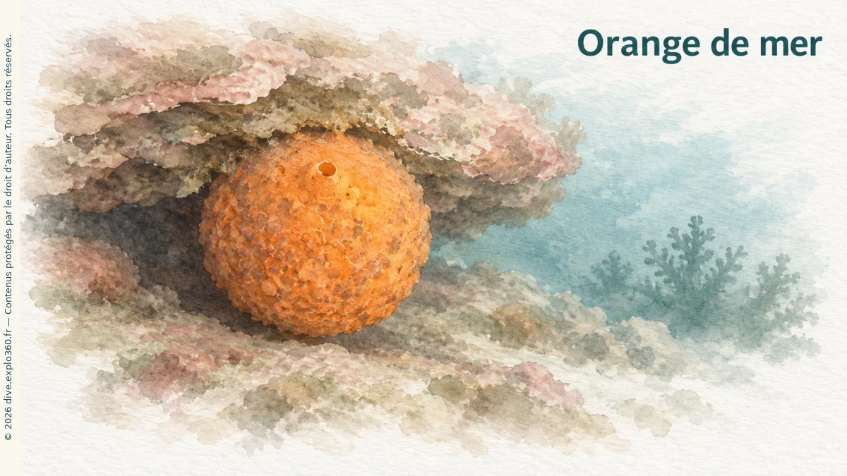 Orange de mer