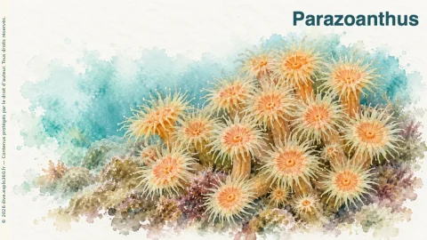 Illustration de Parazoanthus