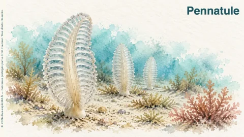 Illustration de Pennatule