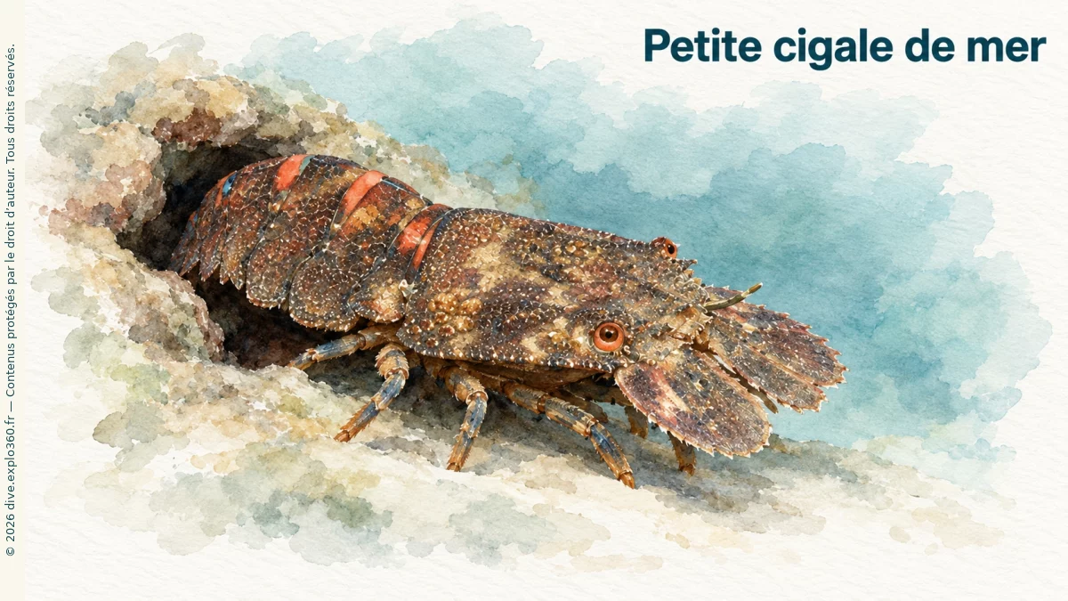 Petite cigale de mer