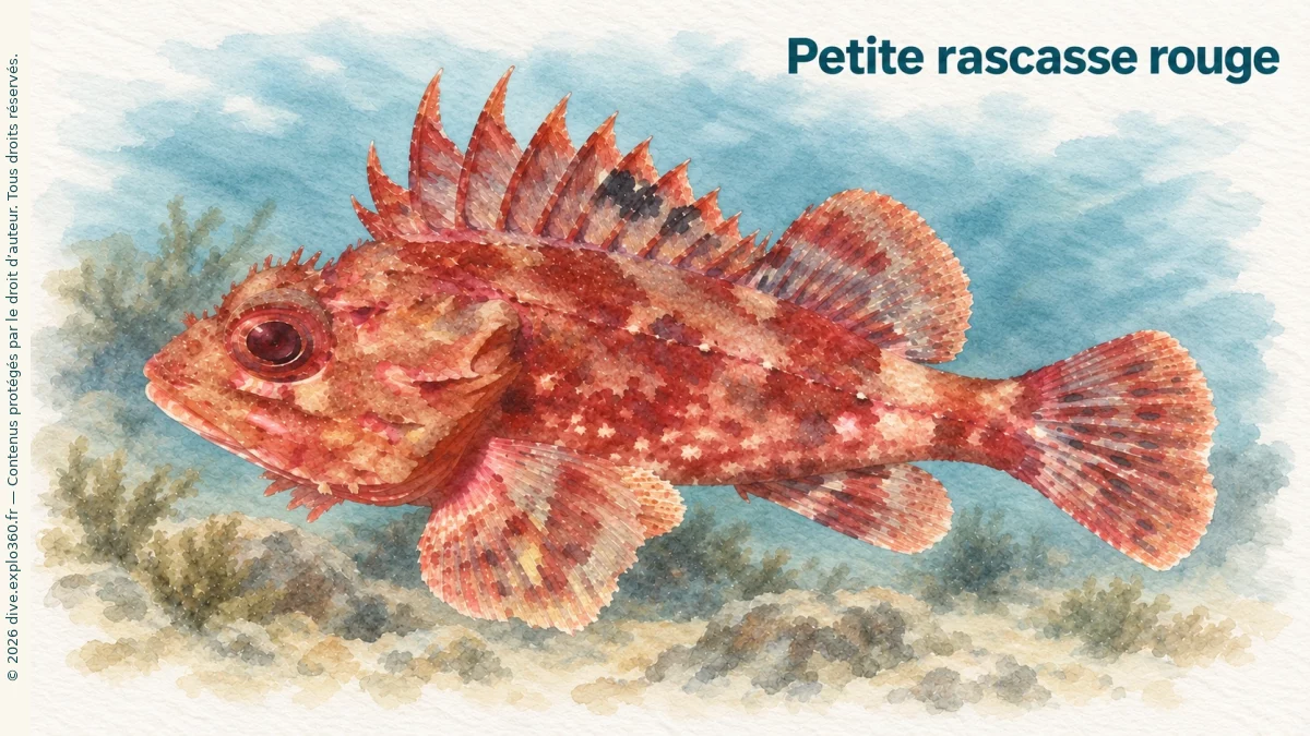 Petite rascasse rouge