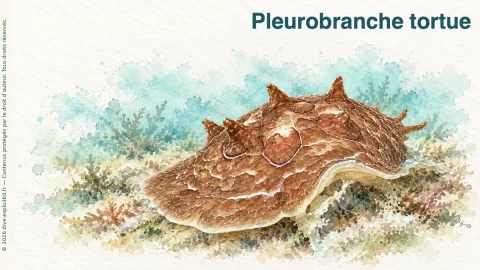 Illustration de Pleurobranche tortue