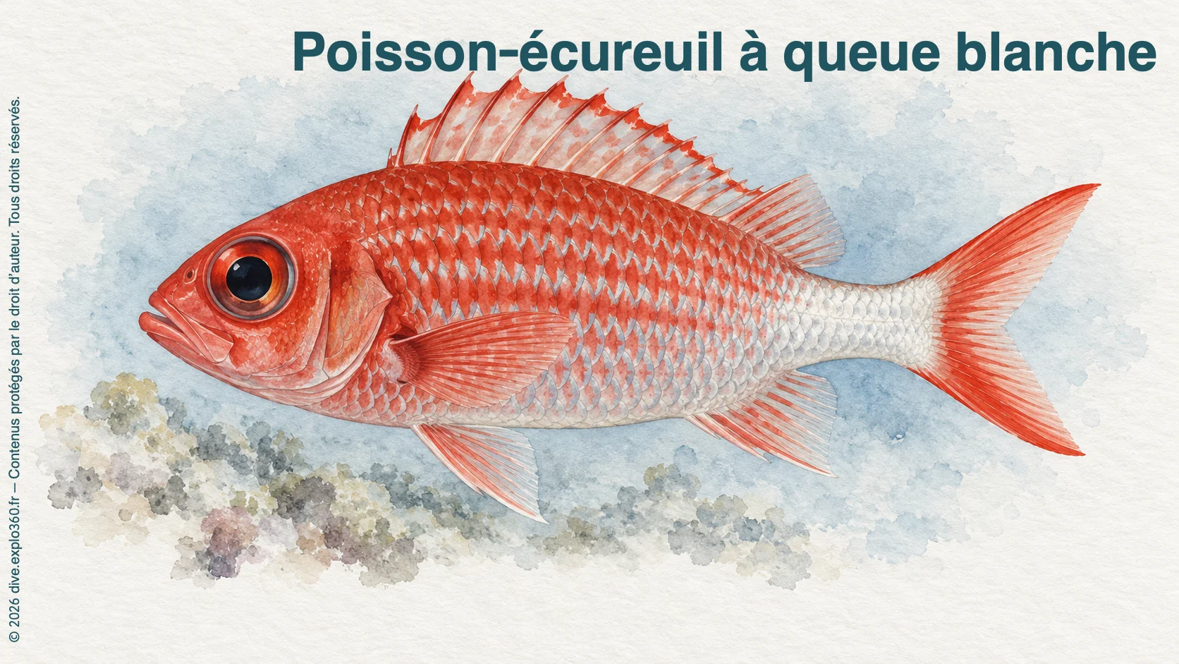 Poisson-écureuil à queue blanche