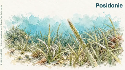 Illustration de Posidonie