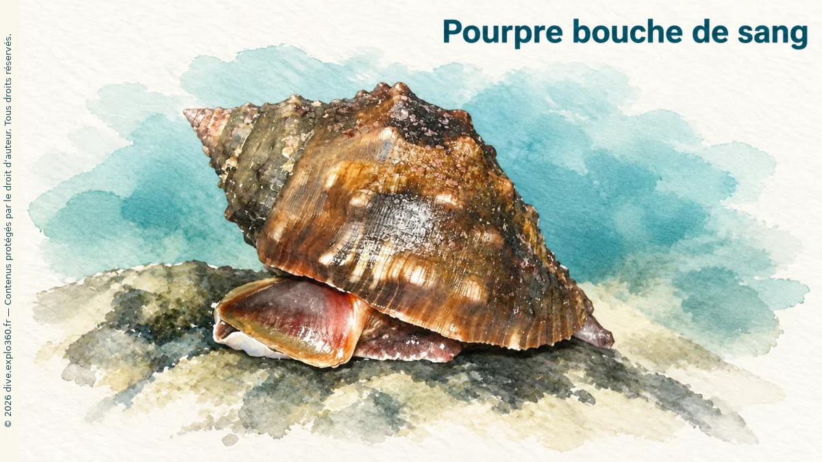 Pourpre bouche de sang