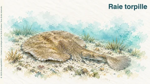 Illustration de Raie torpille