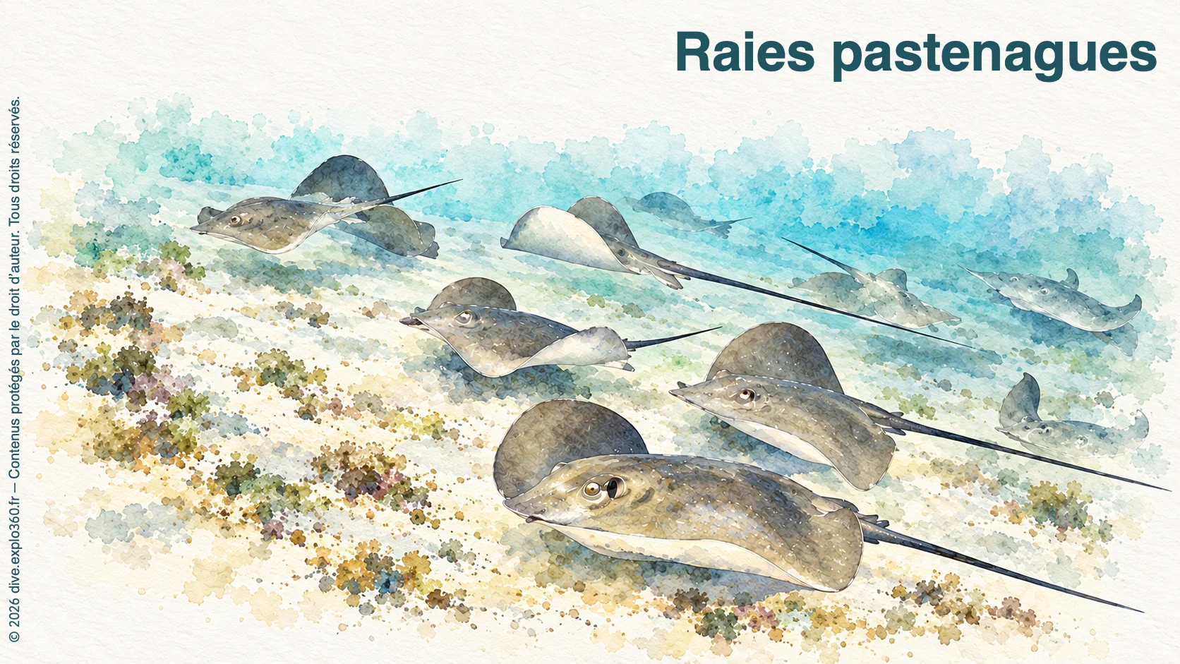 Raies pastenagues