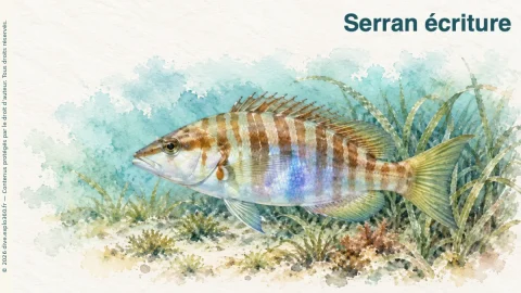 Illustration de Serran écriture