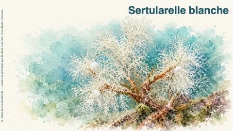 Illustration de Sertularelle blanche