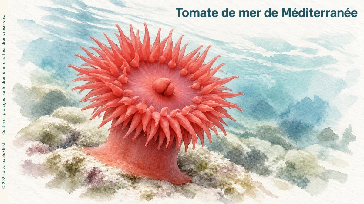 Mediterranean beadlet anemone