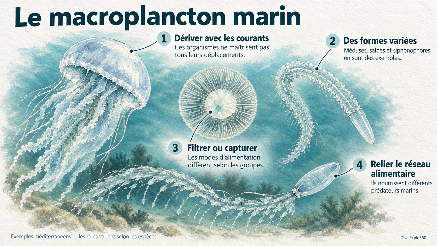 Illustration naturaliste — Surface