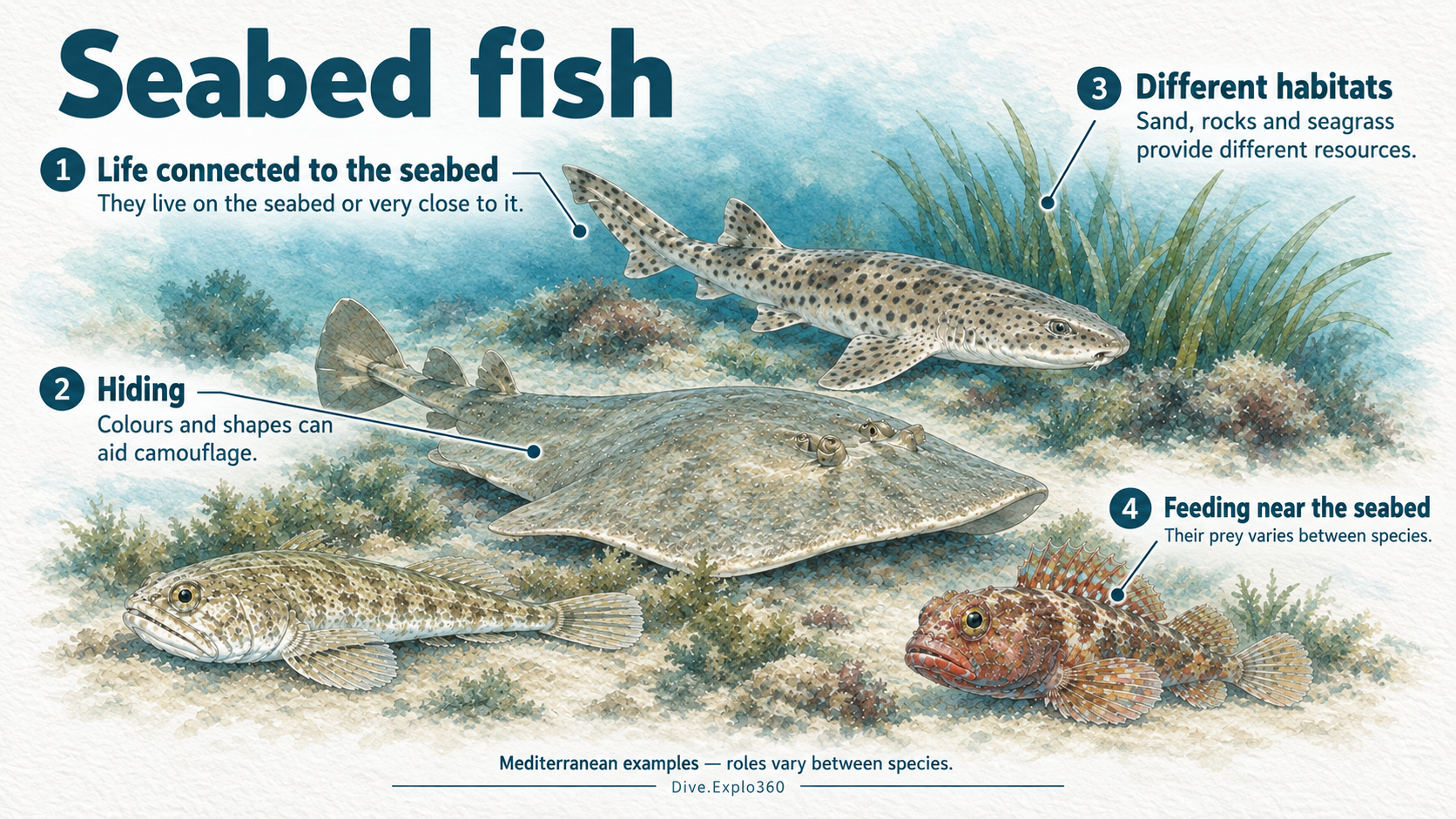 Natural history illustration — Benthic